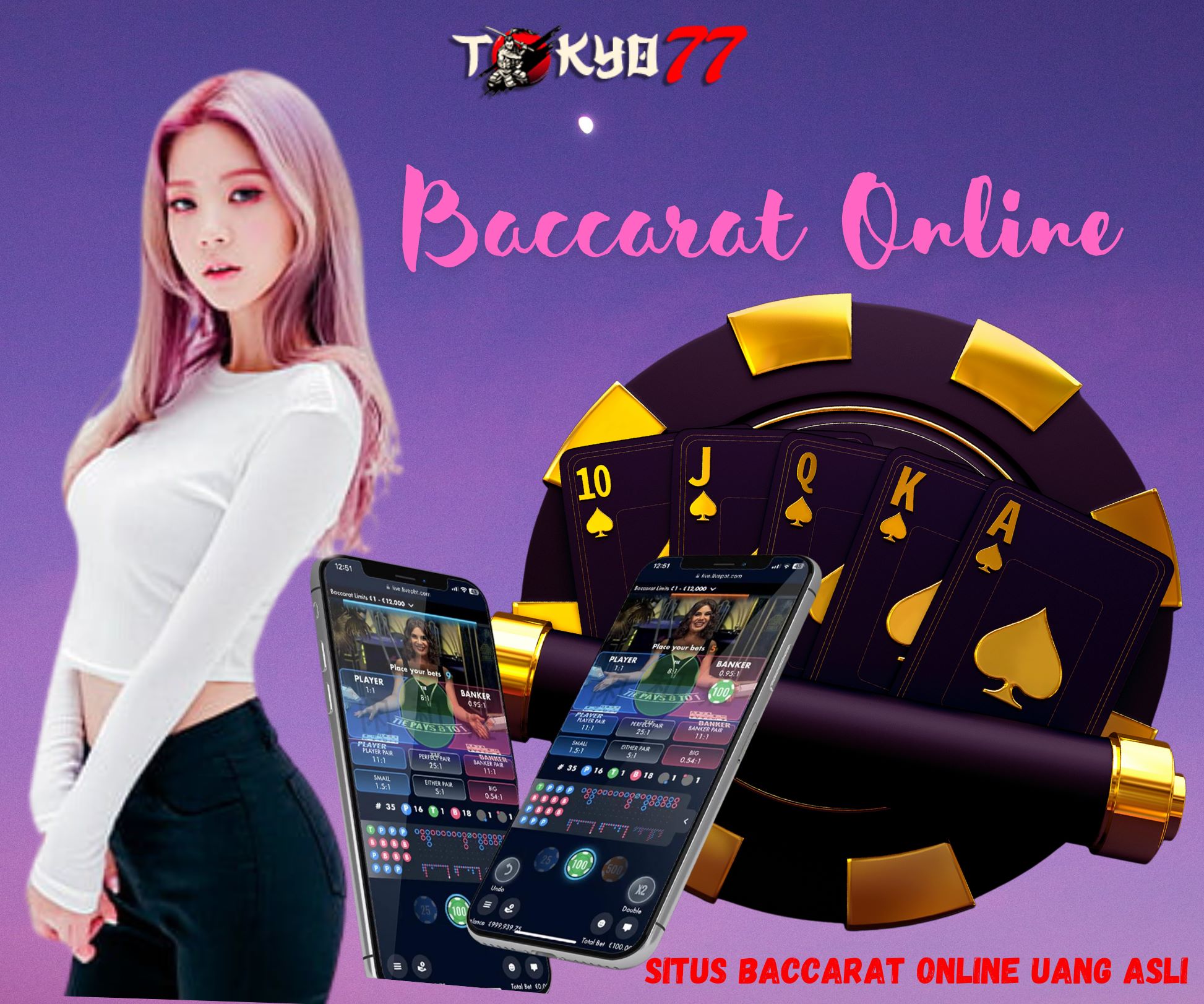 Proving the fun that can be had at Live Casino Baccarat
